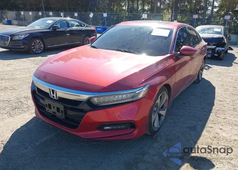 2018 Honda Accord Touring из США, поврежденный, VIN 1HGCV1F92JA013971